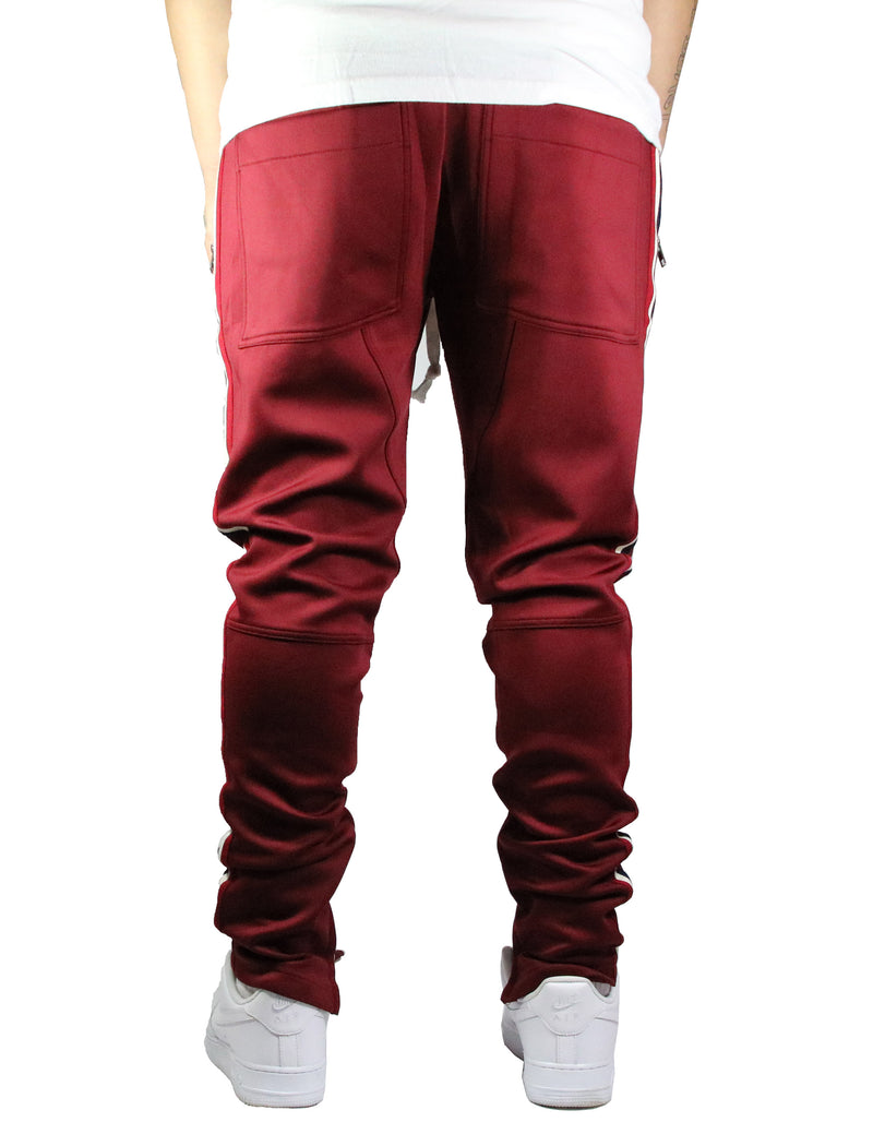 Buy Maroon Solid Regular-Fit Joggers for Men Online India – t-base